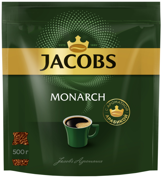 Кофе растворимый JACOBS Monarch натуральный сублимированный